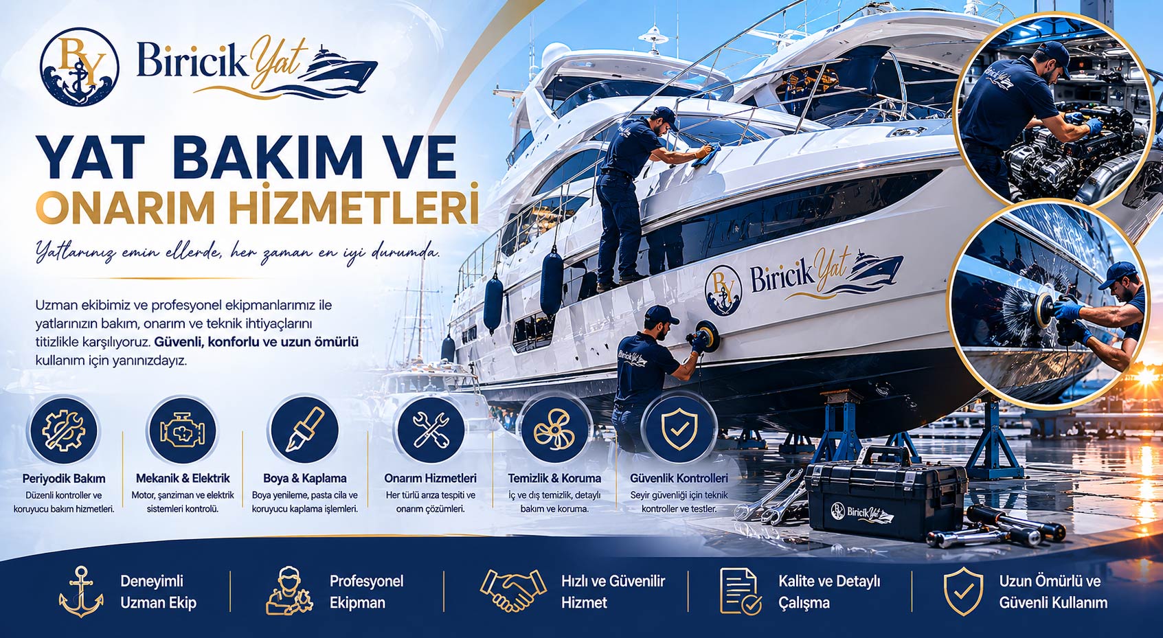 Yat Bakım ve Onarım Hizmetleri